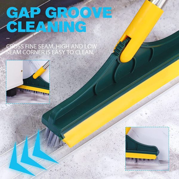 🧹✨ 2 IN 1 FLOOR SCRUBBER WITH WIPER ✨🧹